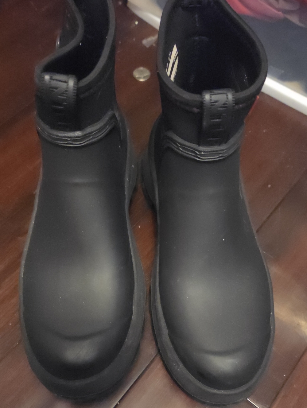 Hunter Black Women's Chelsea Rain Boots